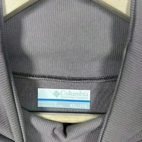 Columbia Uphill Edge Turtleneck Top Women’s XXL Brown Color NEW - Picture 2 of 6